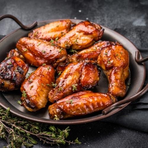 Grilled Chicken Wings Meal