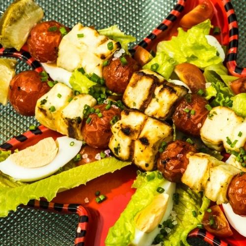 Halloumi Cheese Kebab