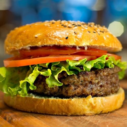 Half Pounder Bacon Cheese Burger
