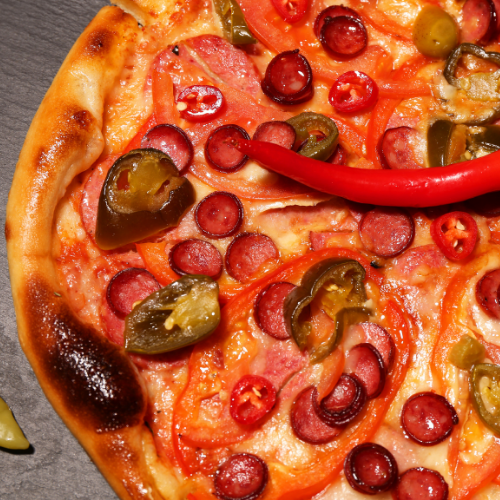 Hot and Spicy Pizza