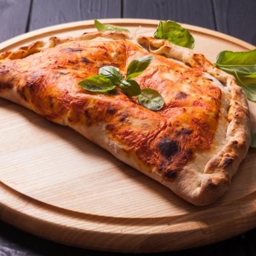 BBQ Meat Feast Calzone