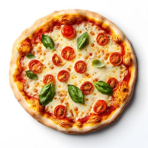 Garlic Pizza with Tomato