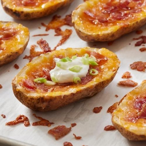 Potato Skin and Cheese
