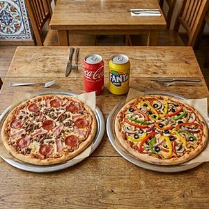 Any 2x 15in Pizzas