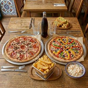 Any 2x 15in Pizzas Meal